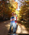 Bob & Michael in Sauk County fall 2 cropped.JPG (58403 bytes)
